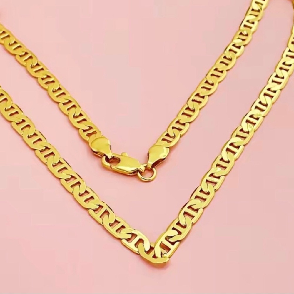 20” Gold Link Chain Necklace